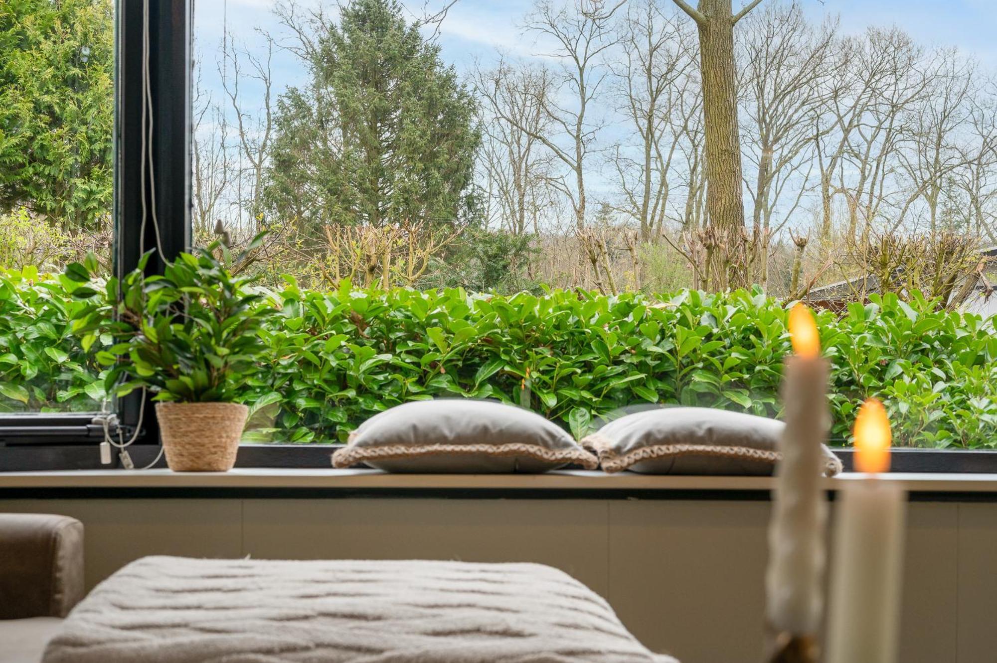 Hotel Chique Chalet Met Zicht Over De Weilanden Op De Veluwe Эпе Экстерьер фото
