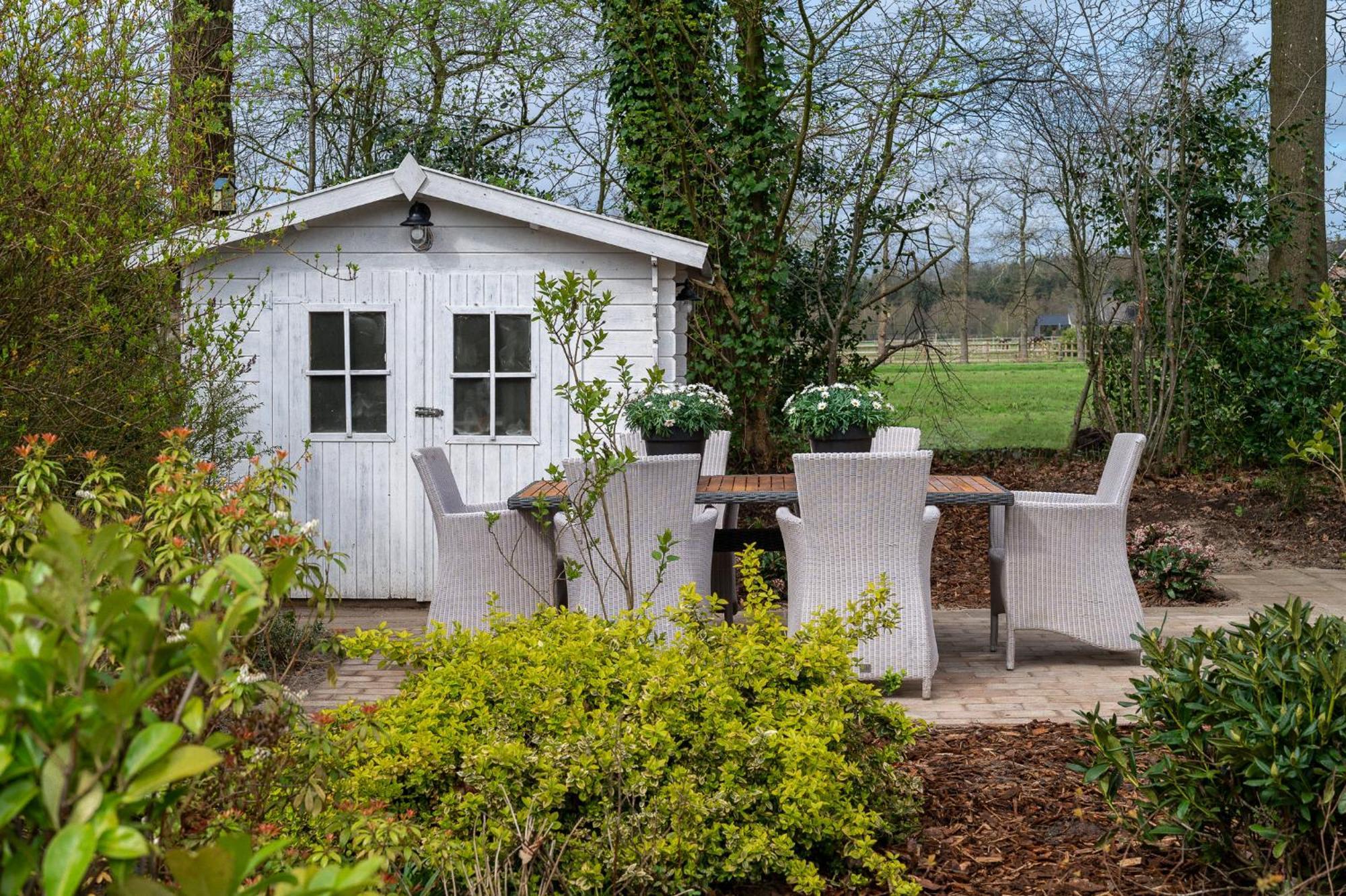 Hotel Chique Chalet Met Zicht Over De Weilanden Op De Veluwe Эпе Экстерьер фото
